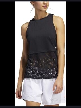 Adidas Women’s Black “Primeblue” Tank Top